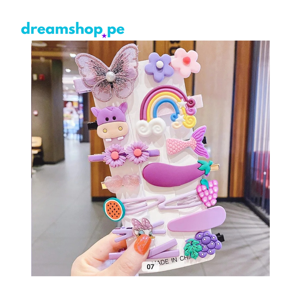 Set de Ganchos para niña X16