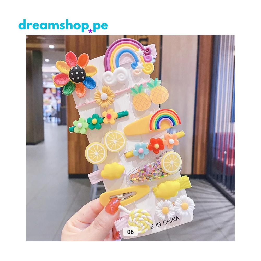 Set de Ganchos para niña X16