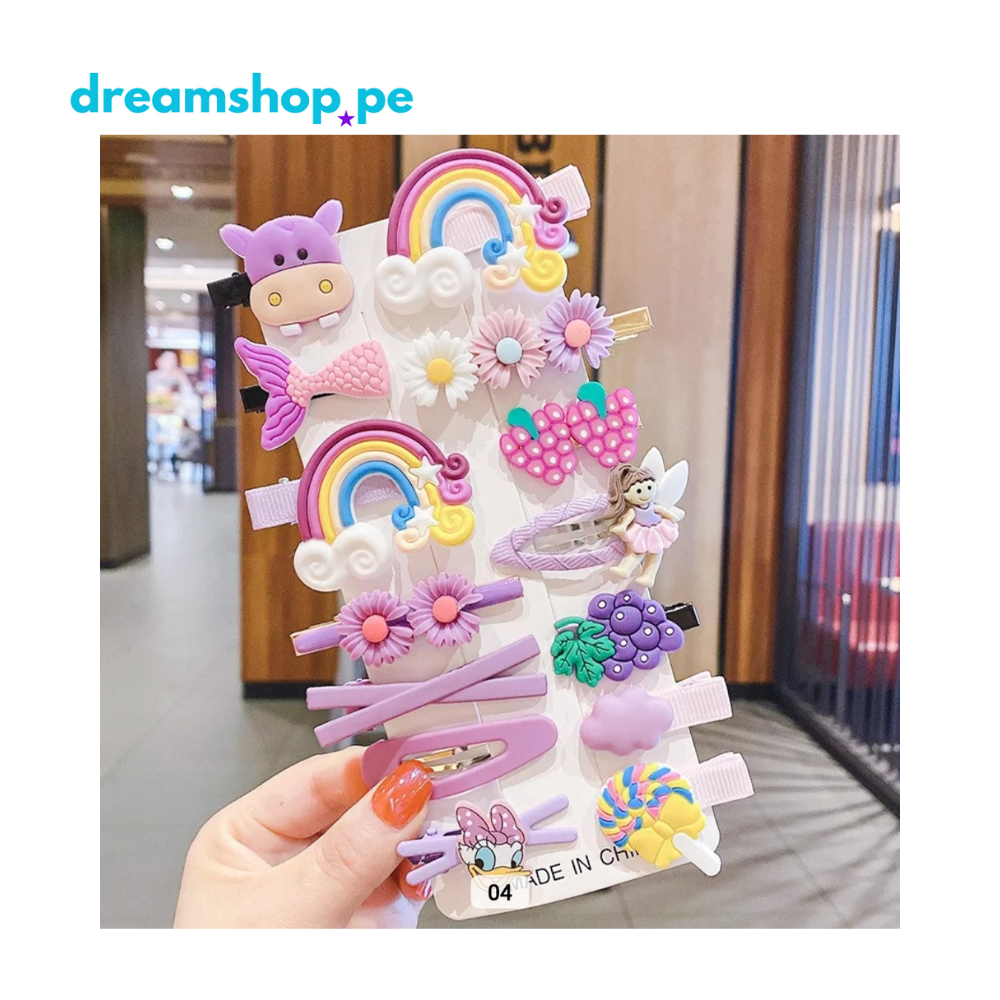 Set de Ganchos para niña X16