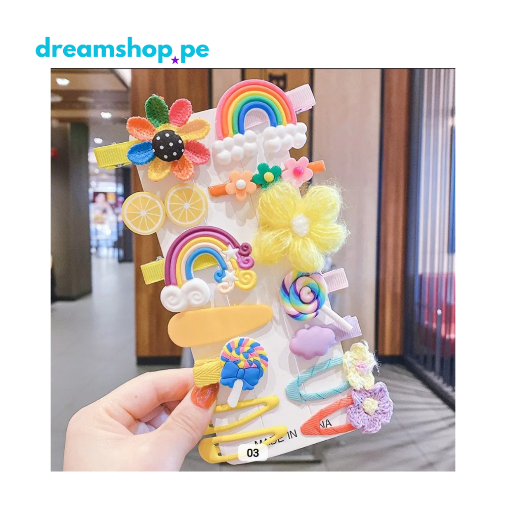 Set de Ganchos para niña X16