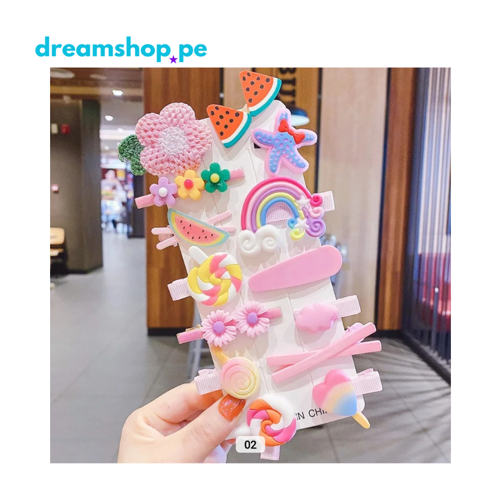 Set de Ganchos para niña X16