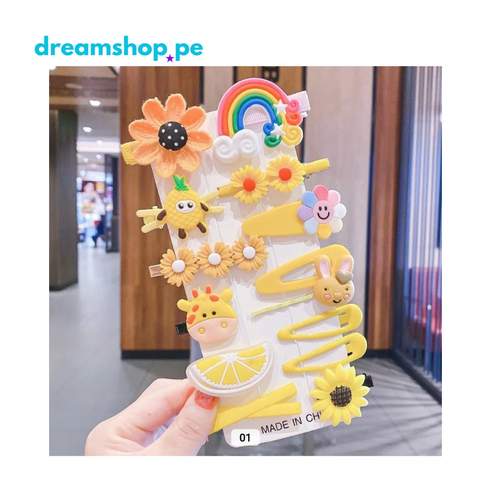 Set de Ganchos para niña X16