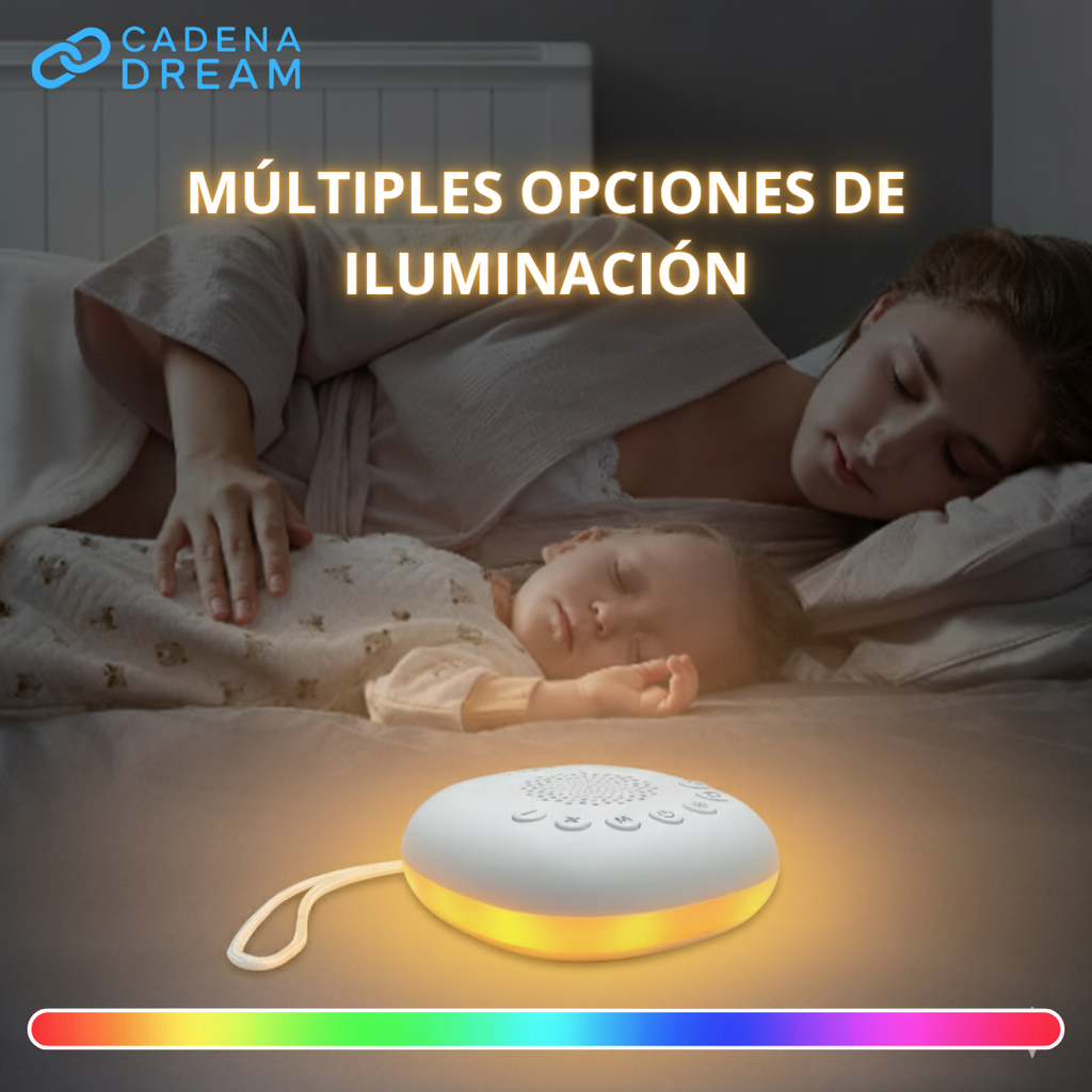 Máquina de Ruido Blanco con Luz Calmante