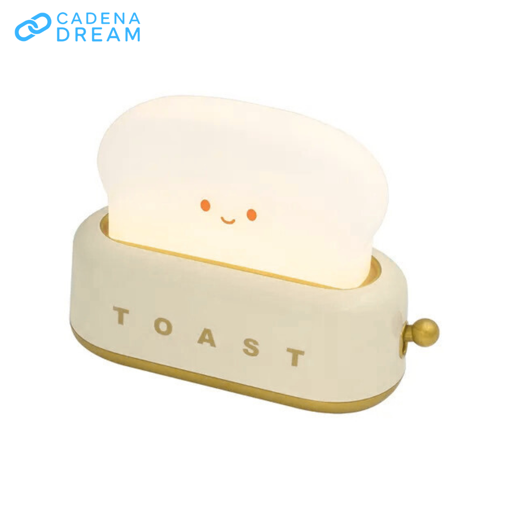 Lámpara Luz Led Diseño Tostadora Recargable usb-c